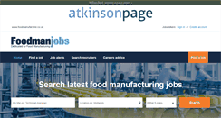 Desktop Screenshot of jobs.foodmanufacture.co.uk